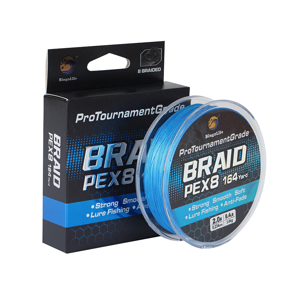 Bingolife Pro-Grade Anti-Fade PEX8 braid 164 yd black, product detail – image 10