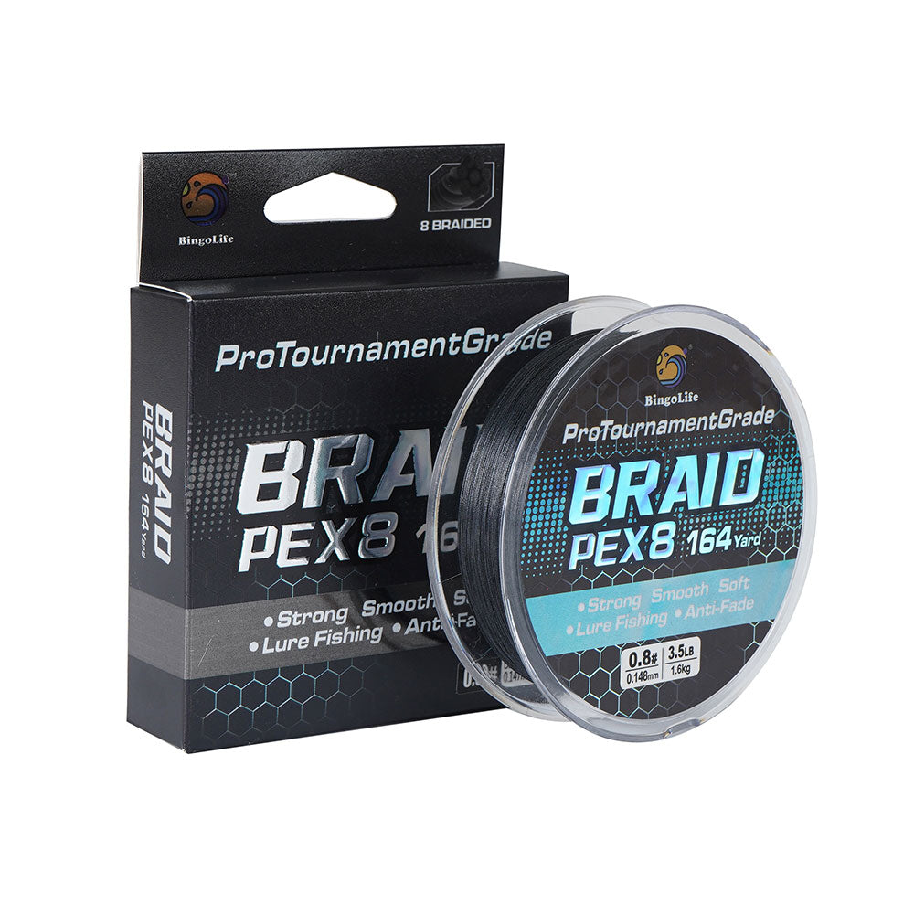 Bingolife Pro-Grade Anti-Fade PEX8 braid 164 yd pink, product detail – image 10